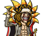 #1421 - Diamante - Flapping Flag Man