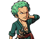 #2096 - Roronoa Zoro - Swordsman Cutting Through the New World