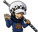 #1750 - "Surgeon of Death" Trafalgar Law - Joker-Tracking Heart