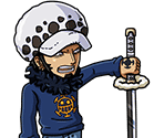 #1751 - "Warlord of the Sea" Trafalgar Law - Joker-Tracking Heart