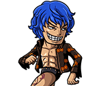 #1766 - Blue Gilly, Longleg Tribe - Jiaokungdo Martial Artist
