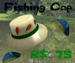 Fishing Cap Ad