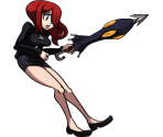 Parasoul Hitstun