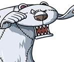 #0814 - Bear Skin Rug