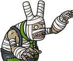 #0819 - Crafty Soldier Zombie