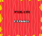 Language Select Screen (EU)