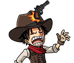 #2410 - Monkey D. Luffy - Loose Cannon on the Prairie