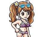 #2212 - Charlotte Pudding - Devilish Swimsuit