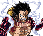 #3607 - Monkey D. Luffy - With His Trusted Companions