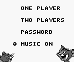 Main Menu & Password Screen
