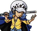 #4185 - Trafalgar Law - Finger-Controlled Boulder