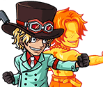 #2684 - Sabo - Back-to-Back Fire Fists