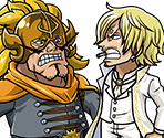 #2446 - Sanji & Judge - Parting of Father and Son