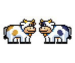 Moo Moo / Cow (Super Mario World-Style)