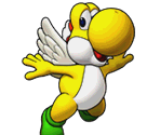 Winged Yoshi (Yellow)