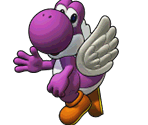 Winged Yoshi (Purple)
