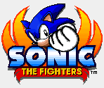 Title Screen (Sonic the Fighters, Virtua Fighter 2 Genesis style)