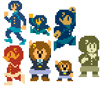 Yui Hirasawa (Super Mario Bros. NES-Style)