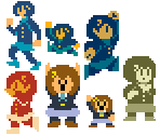 Yui Hirasawa (Super Mario Bros. NES-Style)
