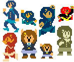 Yui Hirasawa (Super Mario Bros. NES-Style)