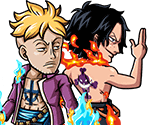 #2831 - Marco & Ace - Dual Flames of the Whitebeard Pirates
