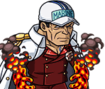 #3725 - Akainu - Three Admirals Defending Marineford