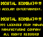 Copyright Screen & Acclaim Logo