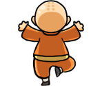 The Jumping Monk