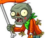 Halloween Flag Zombie
