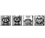 Mario, Luigi, Toad, Peach (Contra Famicom Intro-Style)