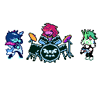 Kris, Susie and Ralsei (Lightners Live!)