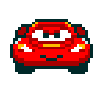 Lightning McQueen (Super Mario Kart-Style)