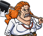 #1520 - Curly Dadan - Dadan Family Boss