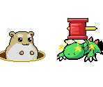 Exterminate Monsters / Feed Hamsters