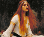 Paintings - Lady Of Shalott