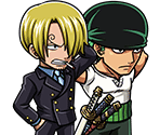 #2396 - Sanji & Zoro - Warriors with the Soul of an Emperor