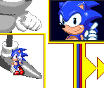 Sonic Blast Character Select (Sonic 3-Style)