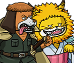#4077 - Dogstorm & Cat Viper - Vassals Following Their Master