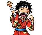 #4047 - Monkey D. Luffy - Enjoying the Flavor of the Festival