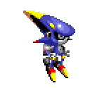 Rocket Metal Sonic (Sonic 1/CD Style)