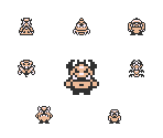 ANTONBLAST Bosses (Pokémon R/G/B-Style)
