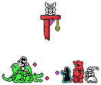 Playable Character, NPCs, Enemies, Objects, & Miscellaneous
