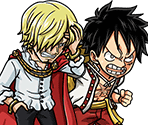 #3064 - Luffy & Sanji - One-Sided Duel