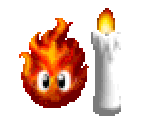Fireball & Candle
