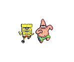 SpongeBob & Patrick Running