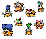 Bowser Jr. & Koopalings