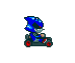 Metal Sonic (Super Mario Kart-Style)