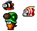 Gluglug Lagoon Enemies