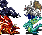 The 4 Dragon Fiends (Overworld)