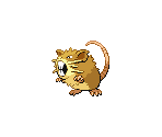 #020 Raticate (Female)